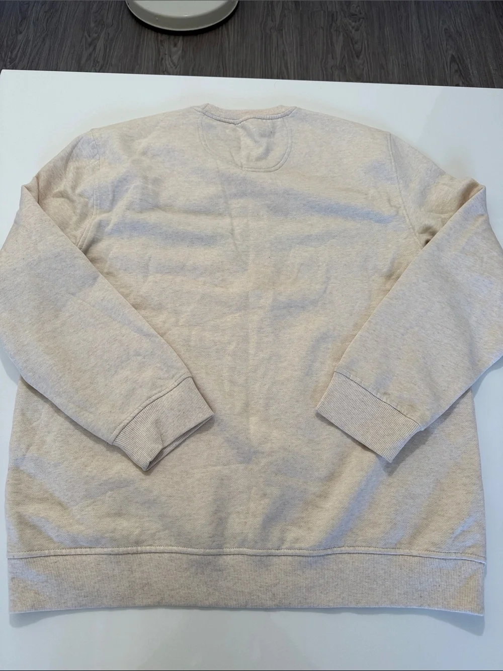 IZOD Men’s Sportwear Fleece Crewneck Pullover Colorblock Ribbed Neck Hem Sz XL